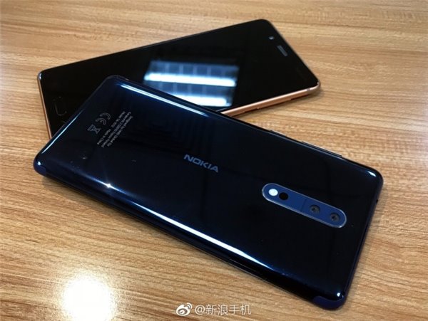 诺基亚8真机图片欣赏