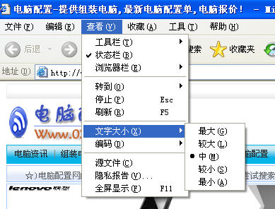 网页字体太小怎么办