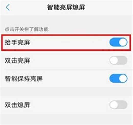 vivo nex 双屏版怎么开启抬手亮屏